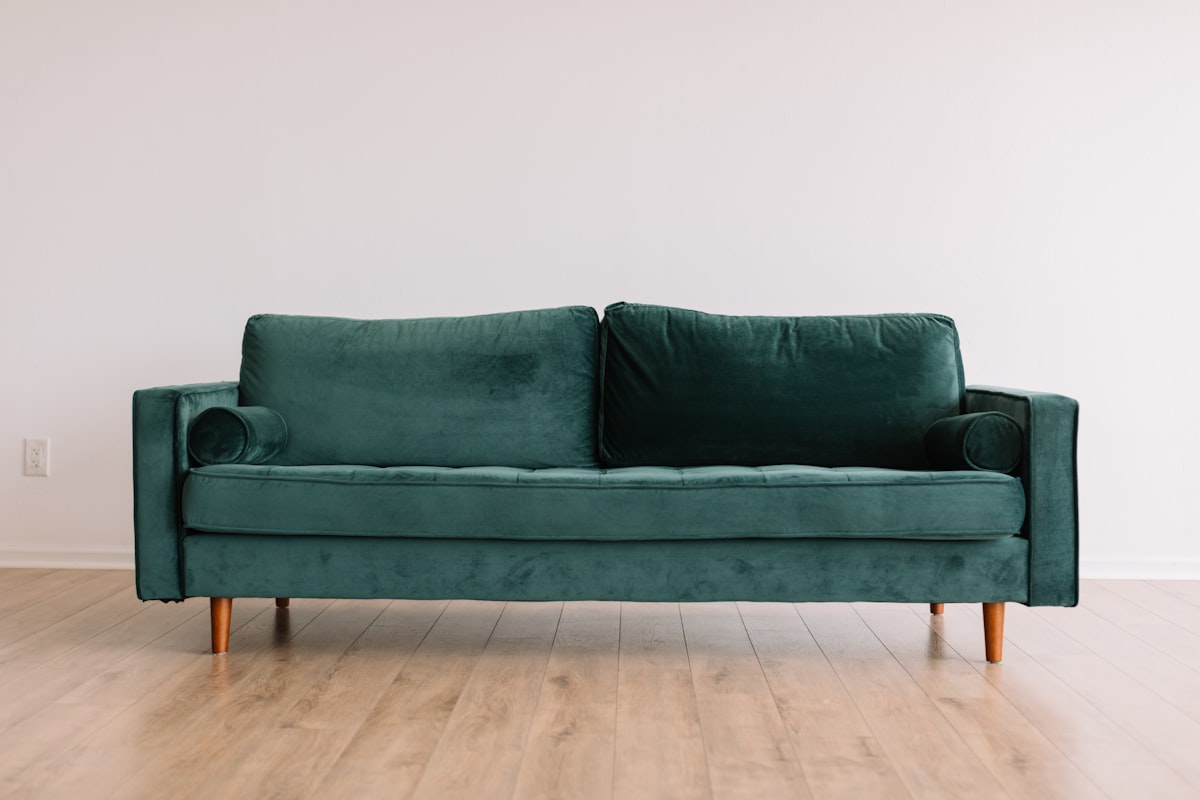 Cloud modular L-shape sectional sofa in modern living room
